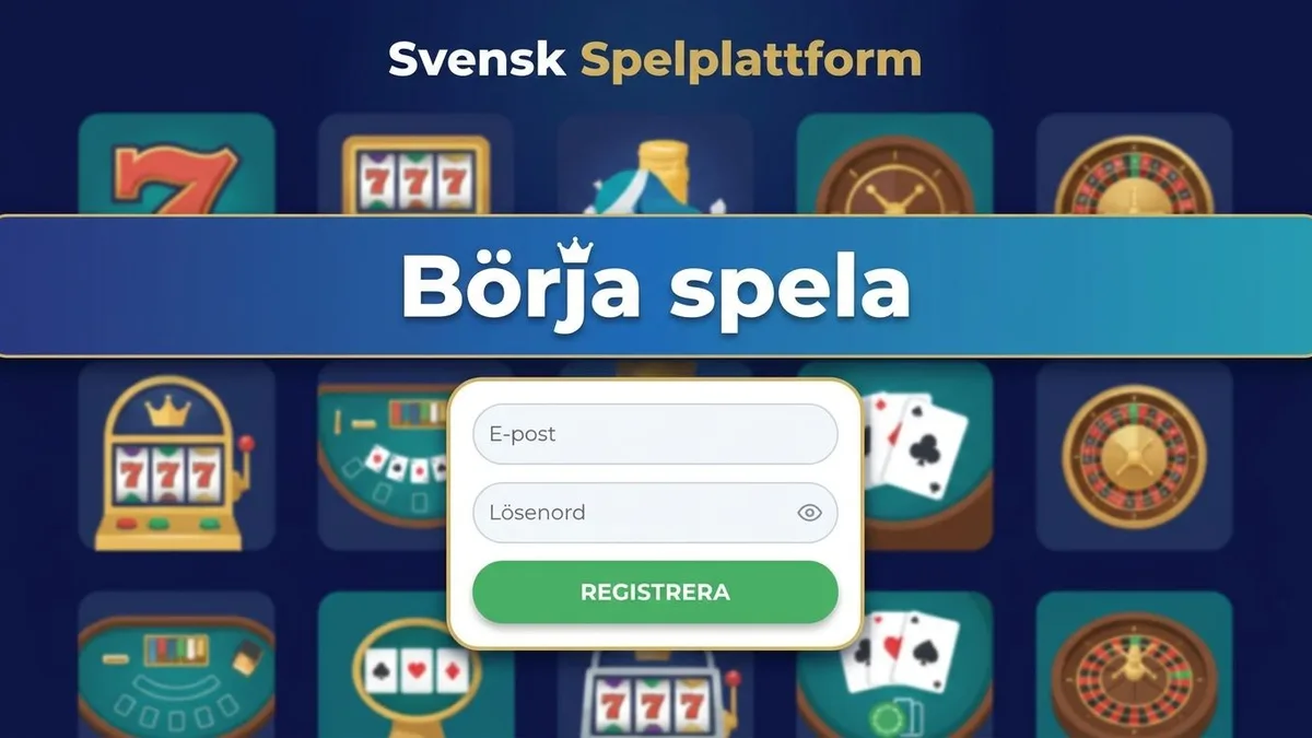 Registrera dig med bonus